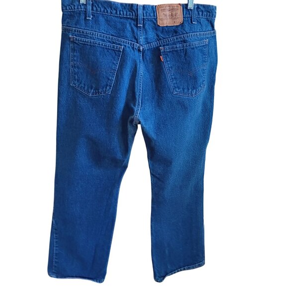 Vintage Mens Levis 517 Jeans 40x30 Raw Denim Bootcut Jeans Orange Tab USA 40x30 - Picture 1 of 10